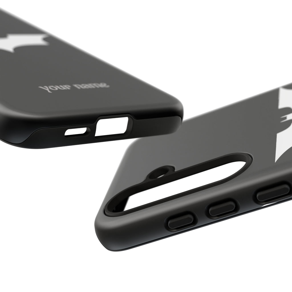 Phone Case — Personalized Bat Logo Tough Protective Case