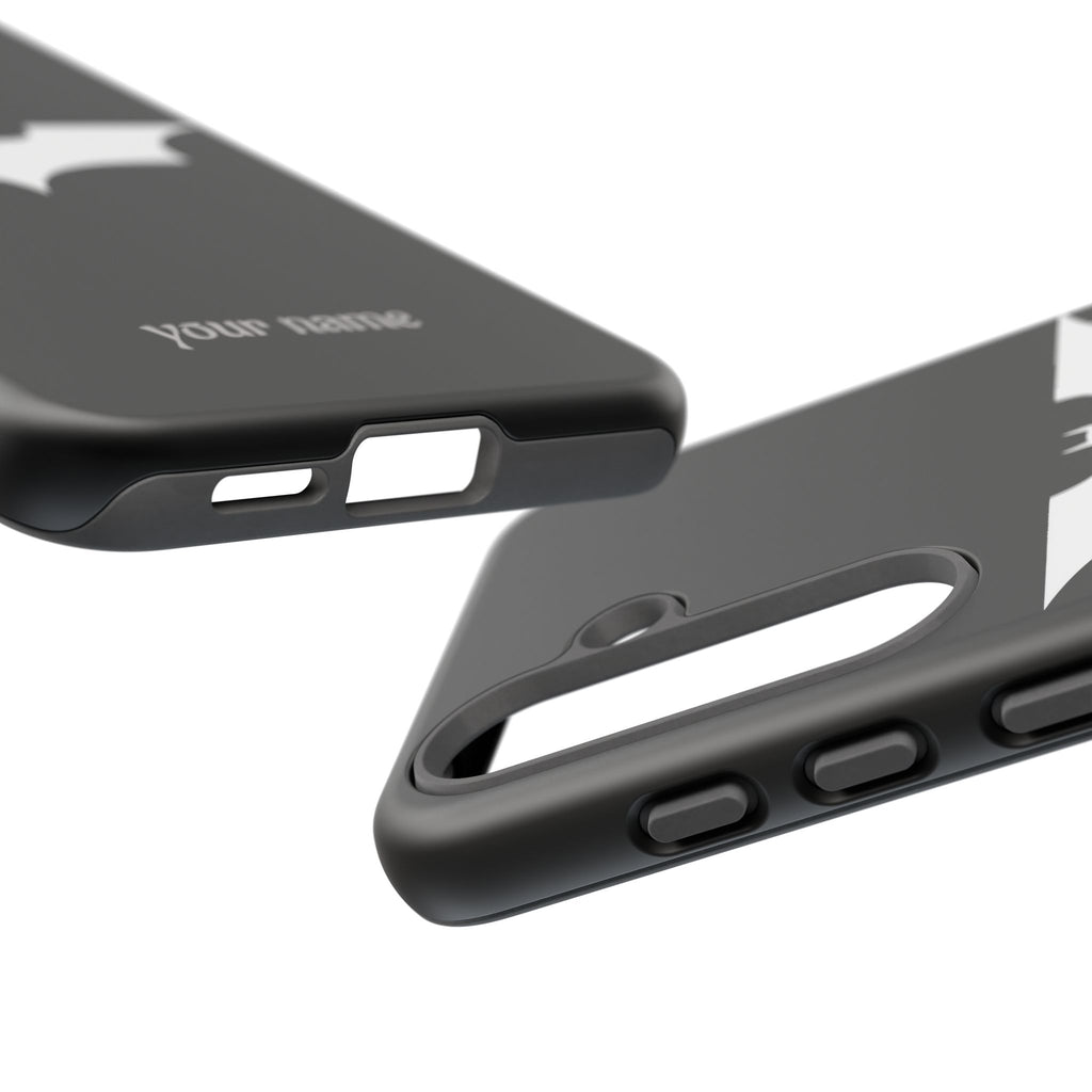 Phone Case — Personalized Bat Logo Tough Protective Case