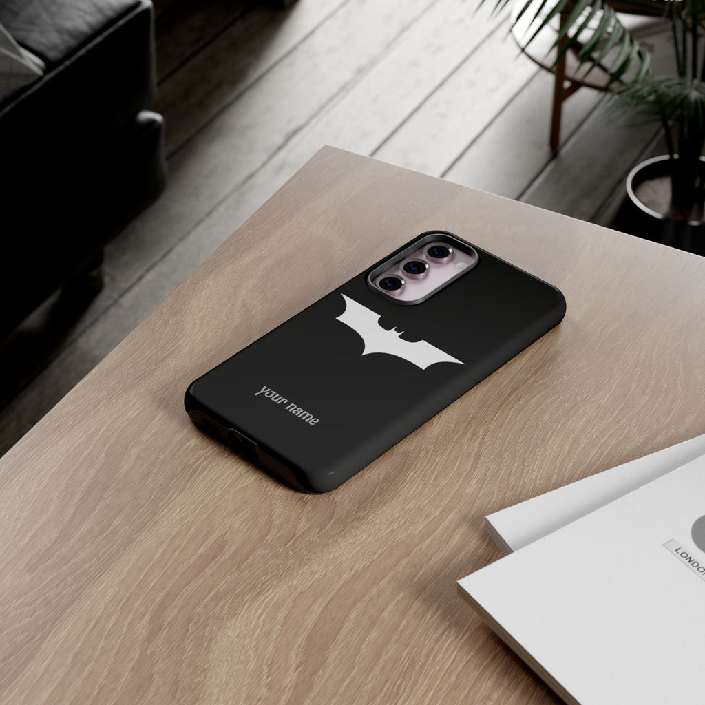 Phone Case — Personalized Bat Logo Tough Protective Case