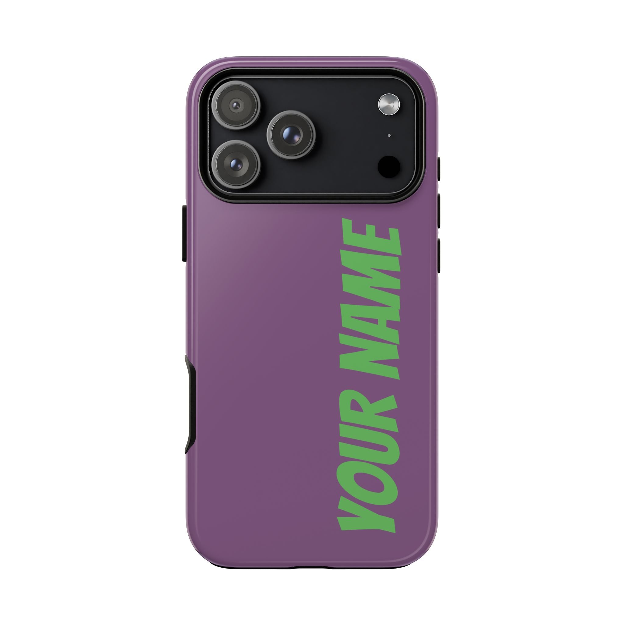 Vertical “YOUR NAME” Customizable Protective Cover