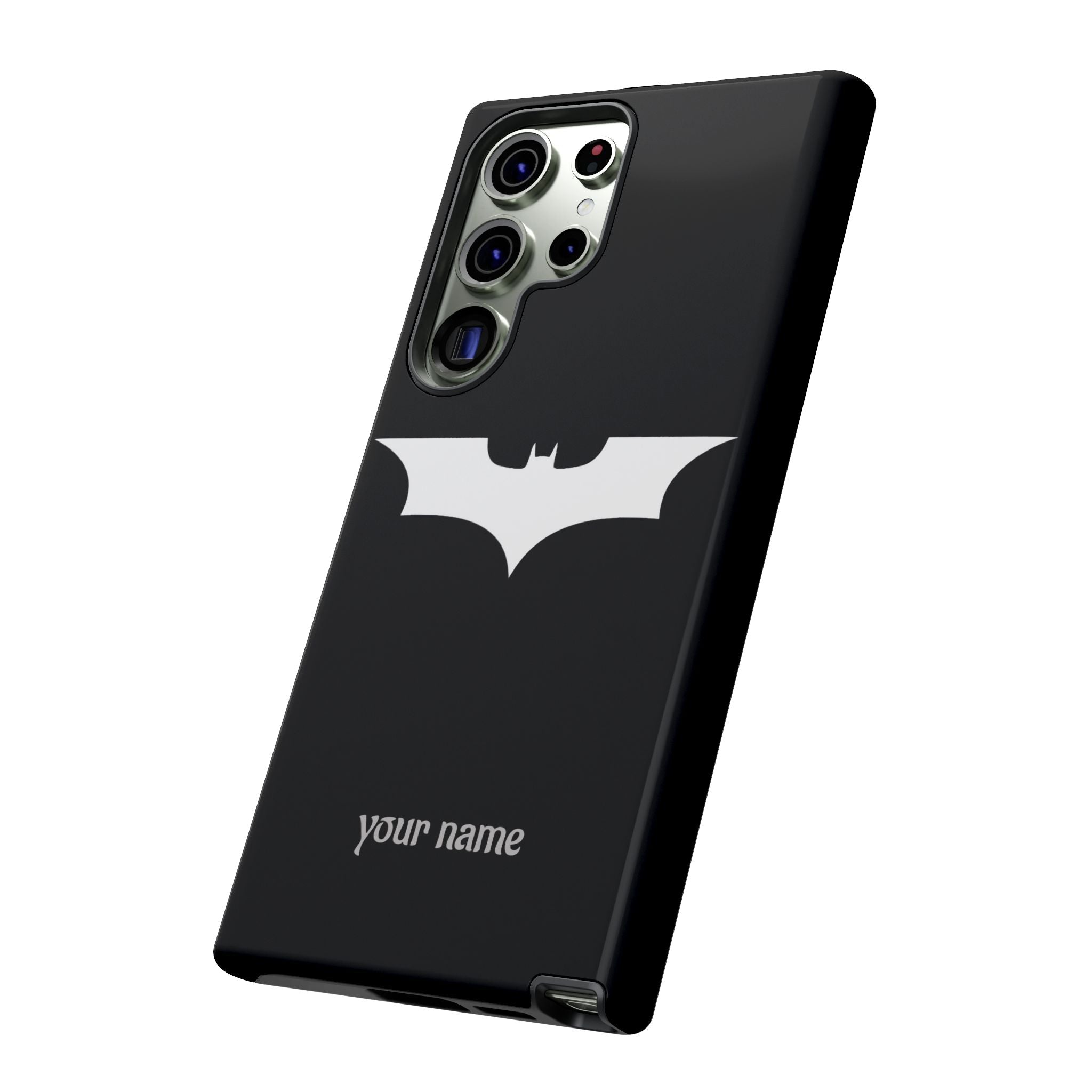 Phone Case — Personalized Bat Logo Tough Protective Case