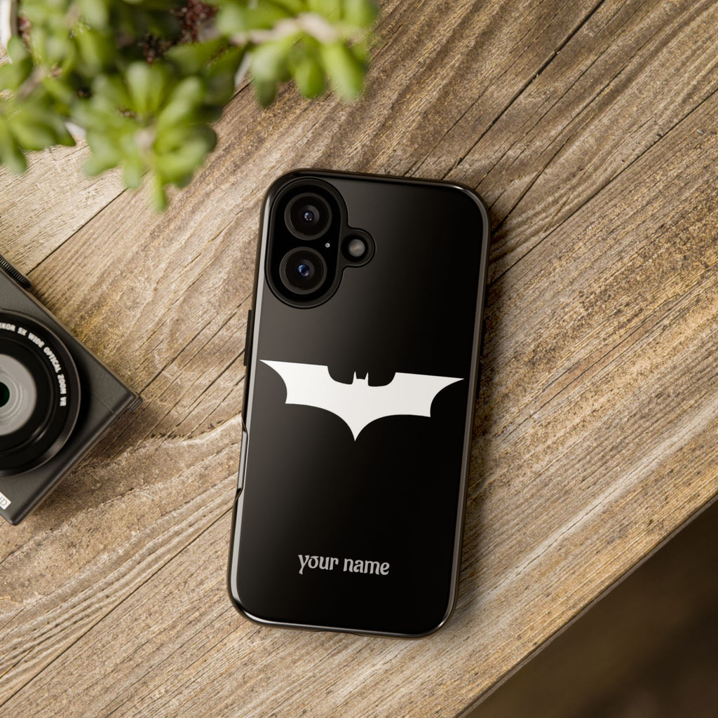Phone Case — Personalized Bat Logo Tough Protective Case