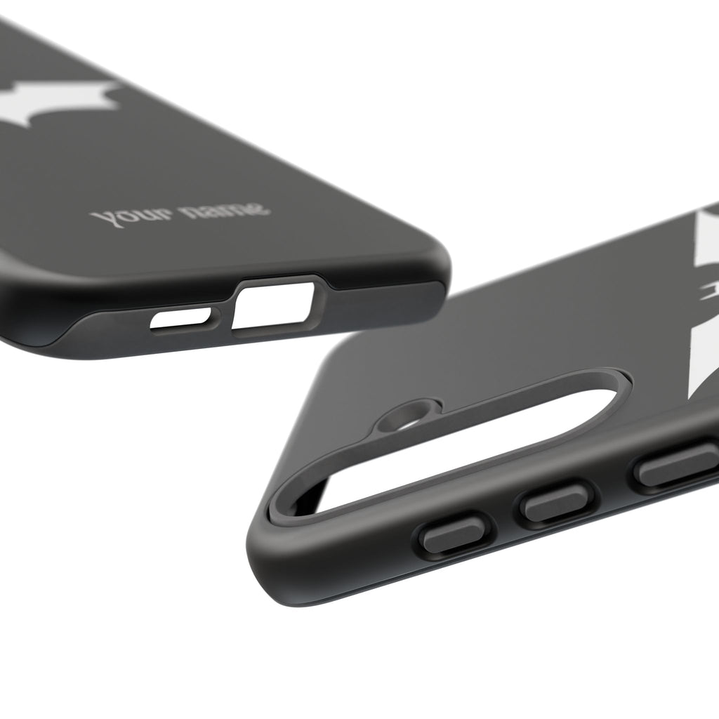Phone Case — Personalized Bat Logo Tough Protective Case