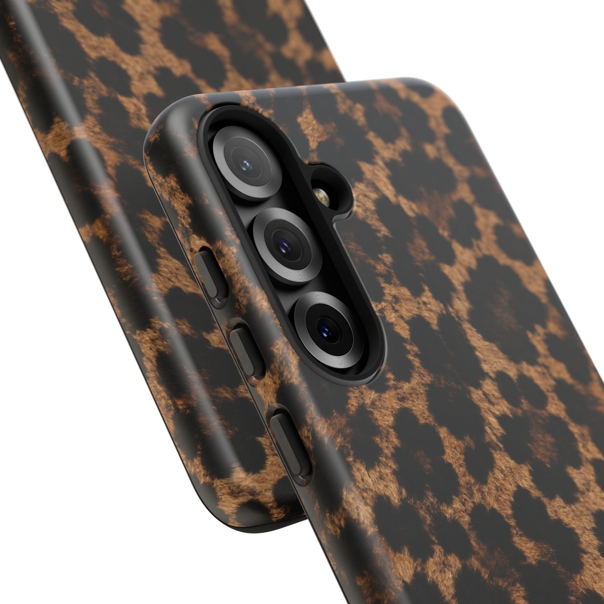 Leopard Print Phone Case — Personalized "your name" Monogram Tough Case