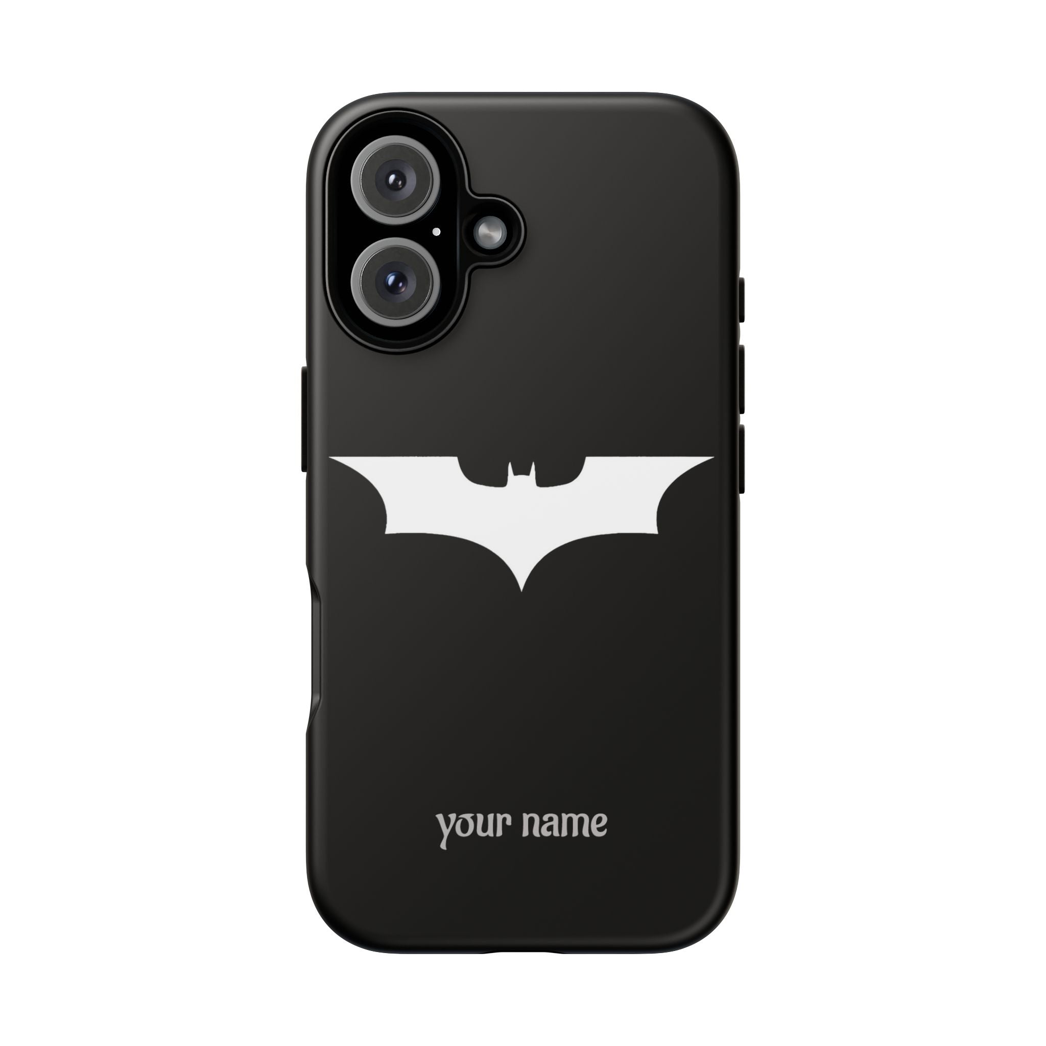 Phone Case — Personalized Bat Logo Tough Protective Case