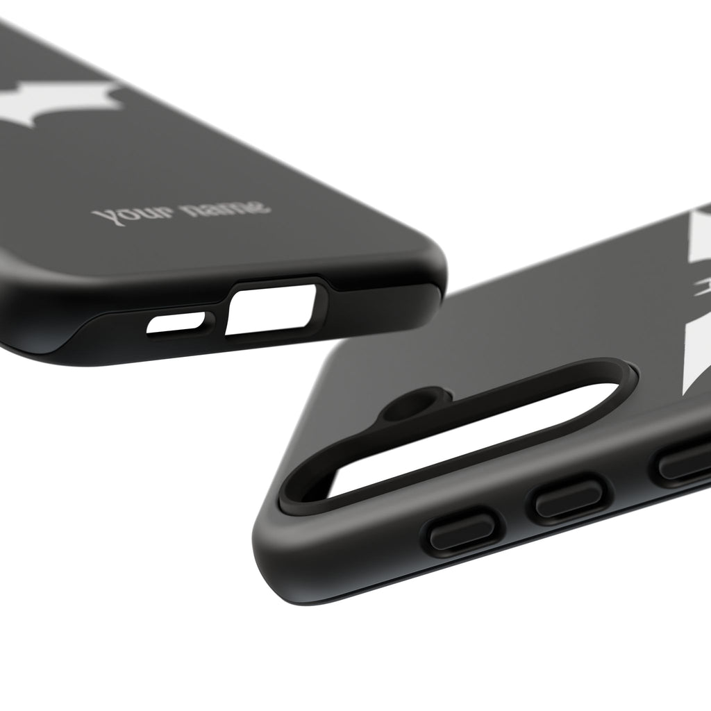 Phone Case — Personalized Bat Logo Tough Protective Case