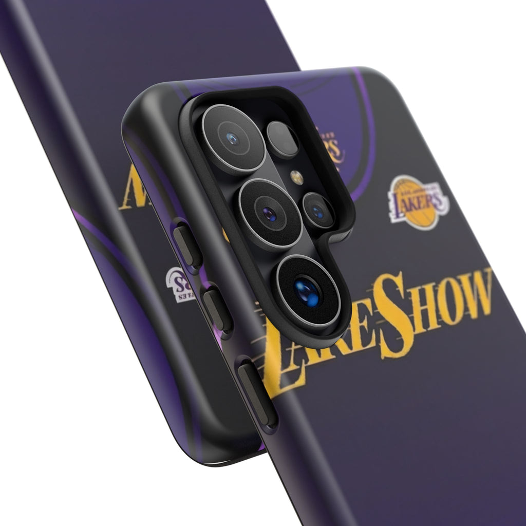 NBA Personalized Phone Case Lakers Tribute — Custom Name