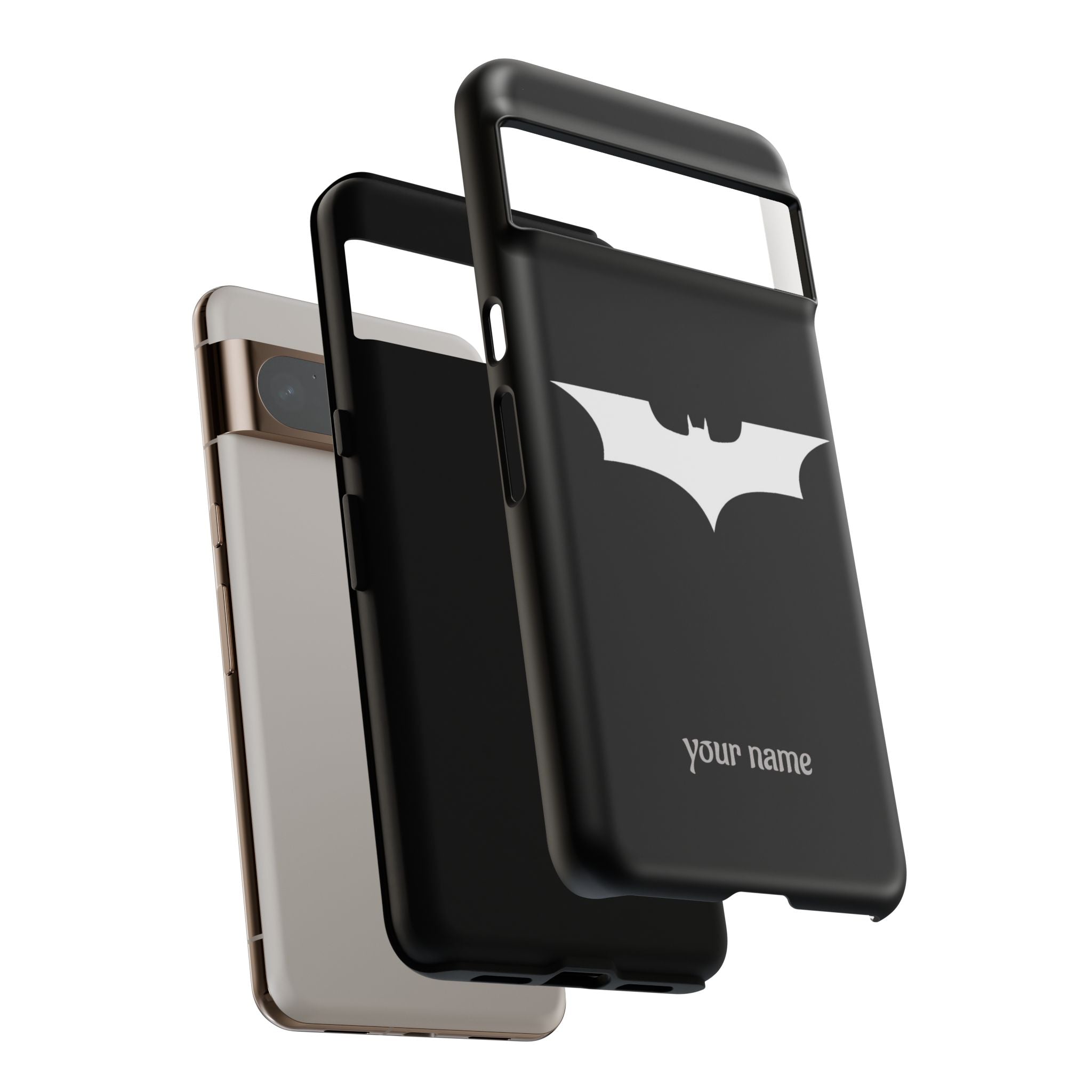 Phone Case — Personalized Bat Logo Tough Protective Case