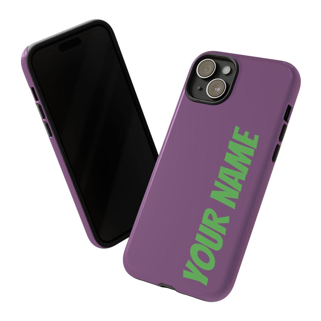 Vertical “YOUR NAME” Customizable Protective Cover