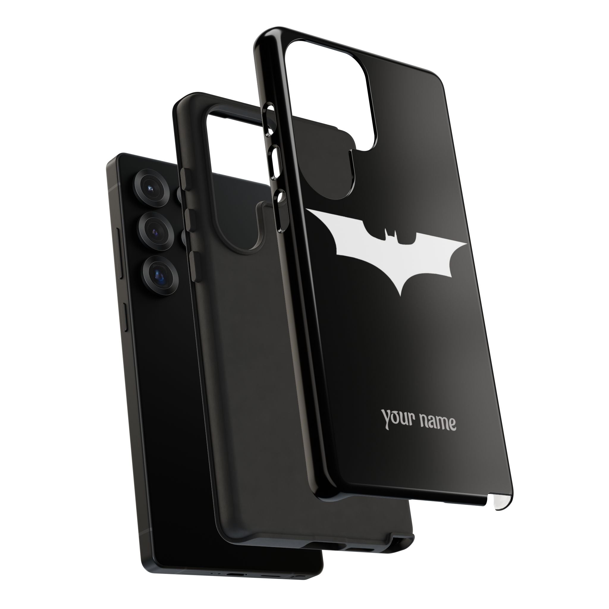 Phone Case — Personalized Bat Logo Tough Protective Case