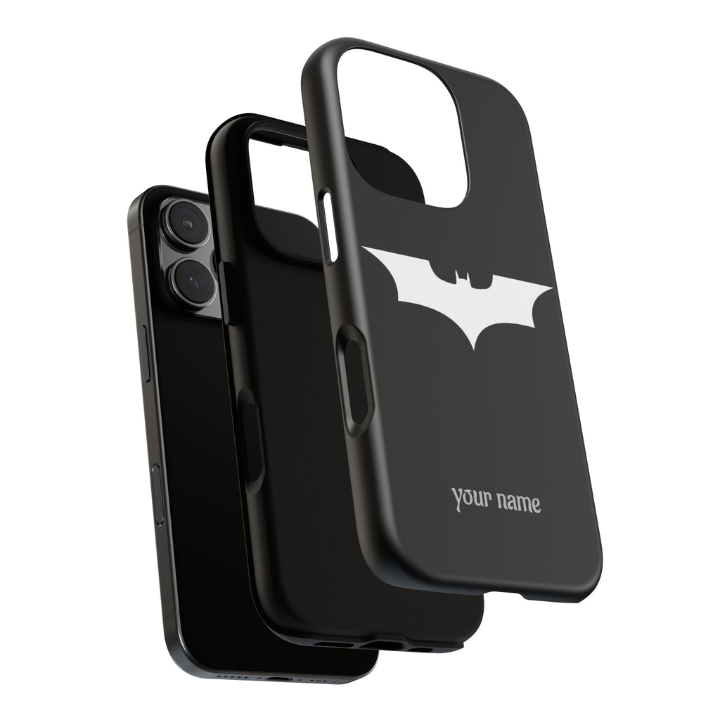 Phone Case — Personalized Bat Logo Tough Protective Case