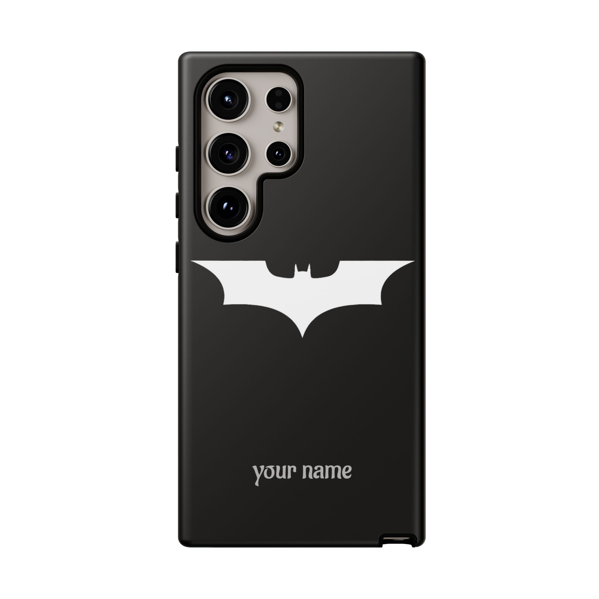 Phone Case — Personalized Bat Logo Tough Protective Case
