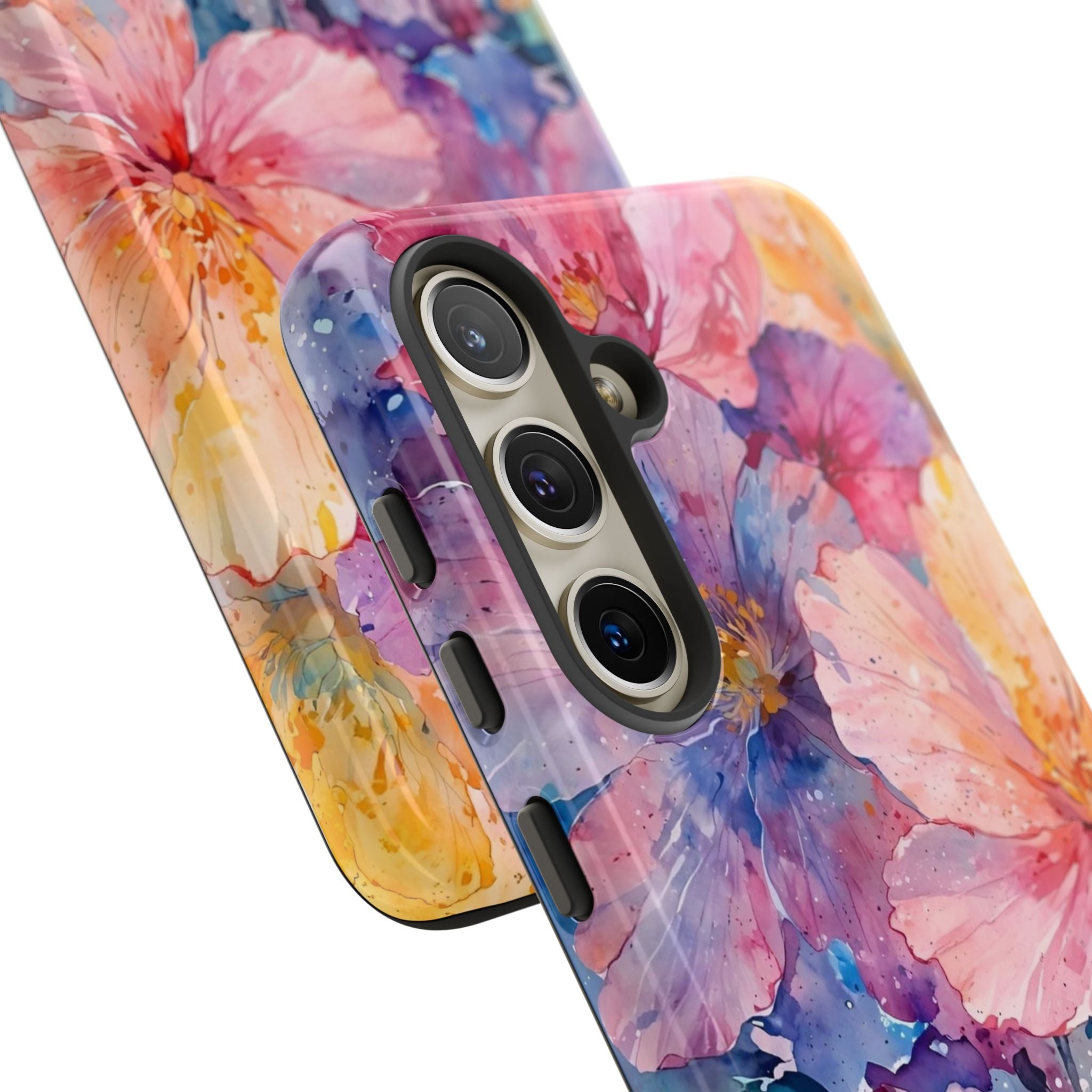 Floral  Tough Phone Case — Personalized 'your name' Garden Design