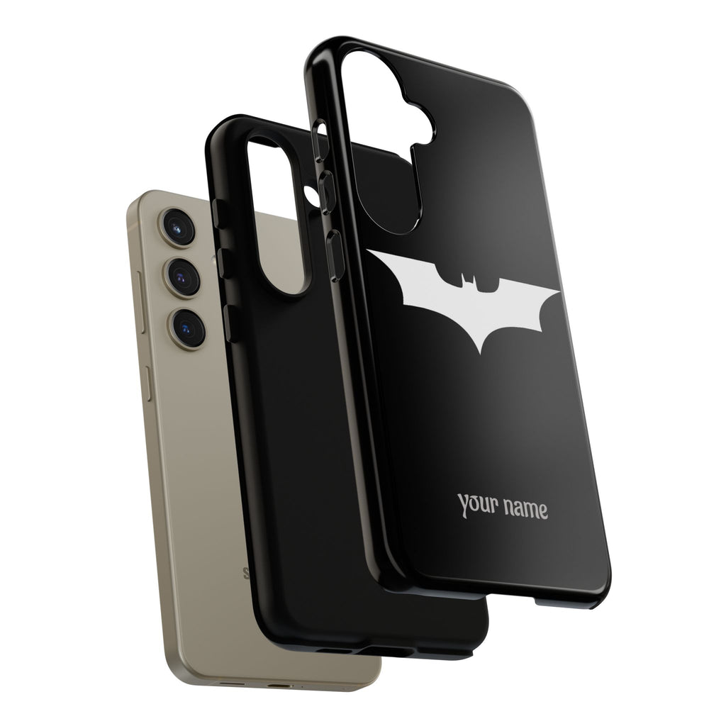 Phone Case — Personalized Bat Logo Tough Protective Case