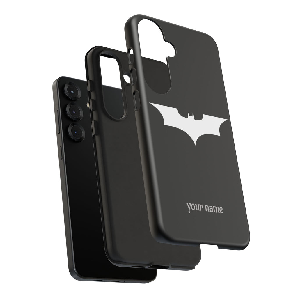 Phone Case — Personalized Bat Logo Tough Protective Case