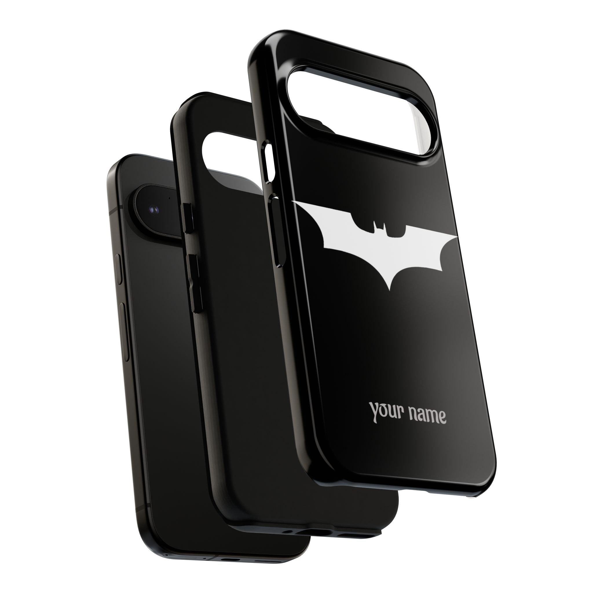 Phone Case — Personalized Bat Logo Tough Protective Case