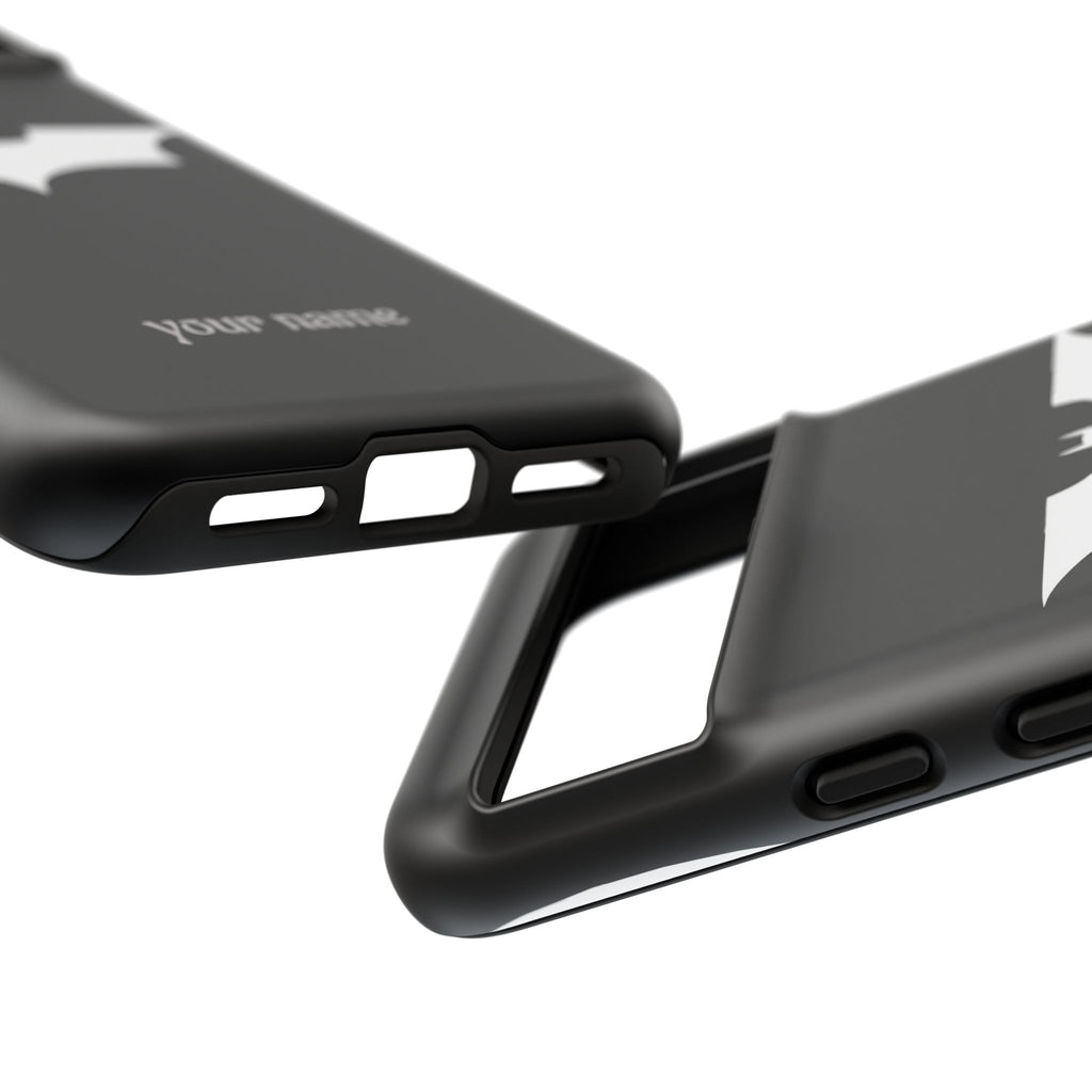 Phone Case — Personalized Bat Logo Tough Protective Case