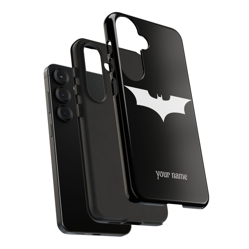 Phone Case — Personalized Bat Logo Tough Protective Case