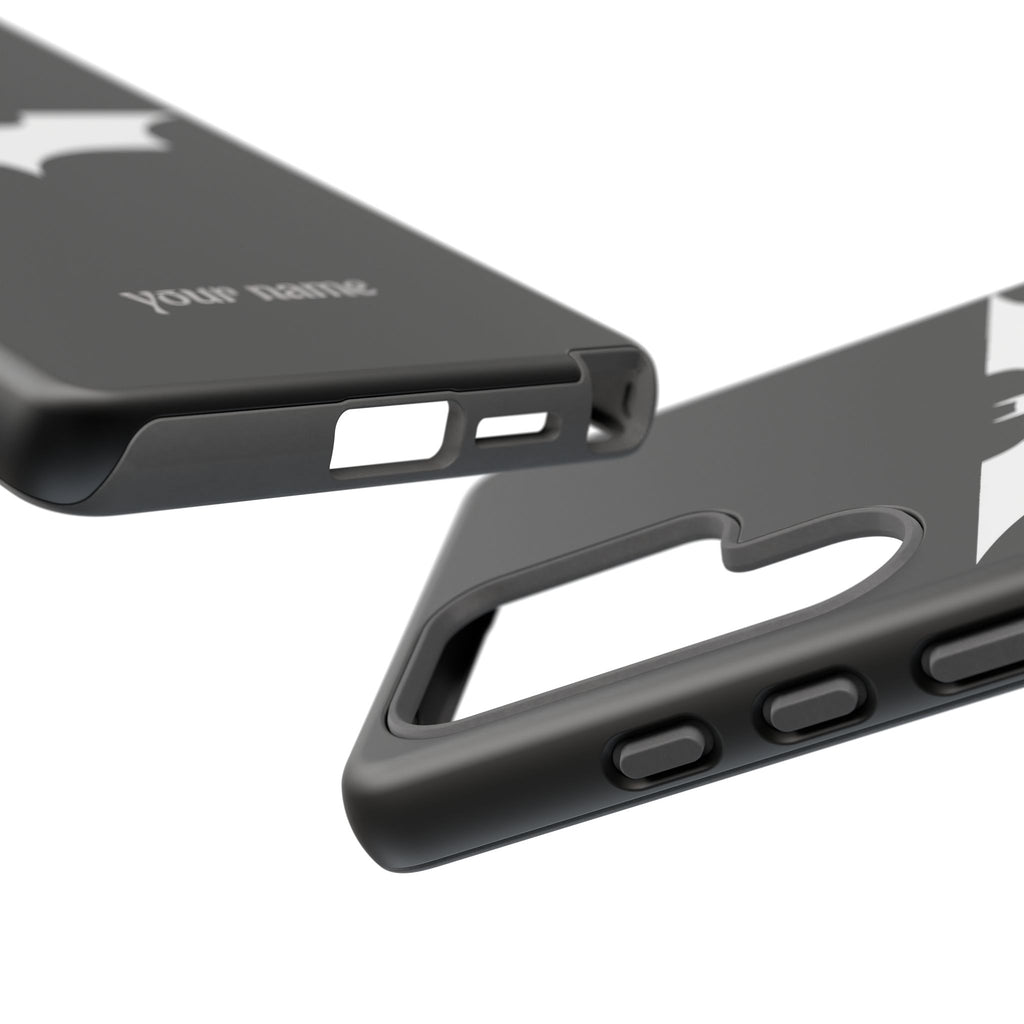 Phone Case — Personalized Bat Logo Tough Protective Case