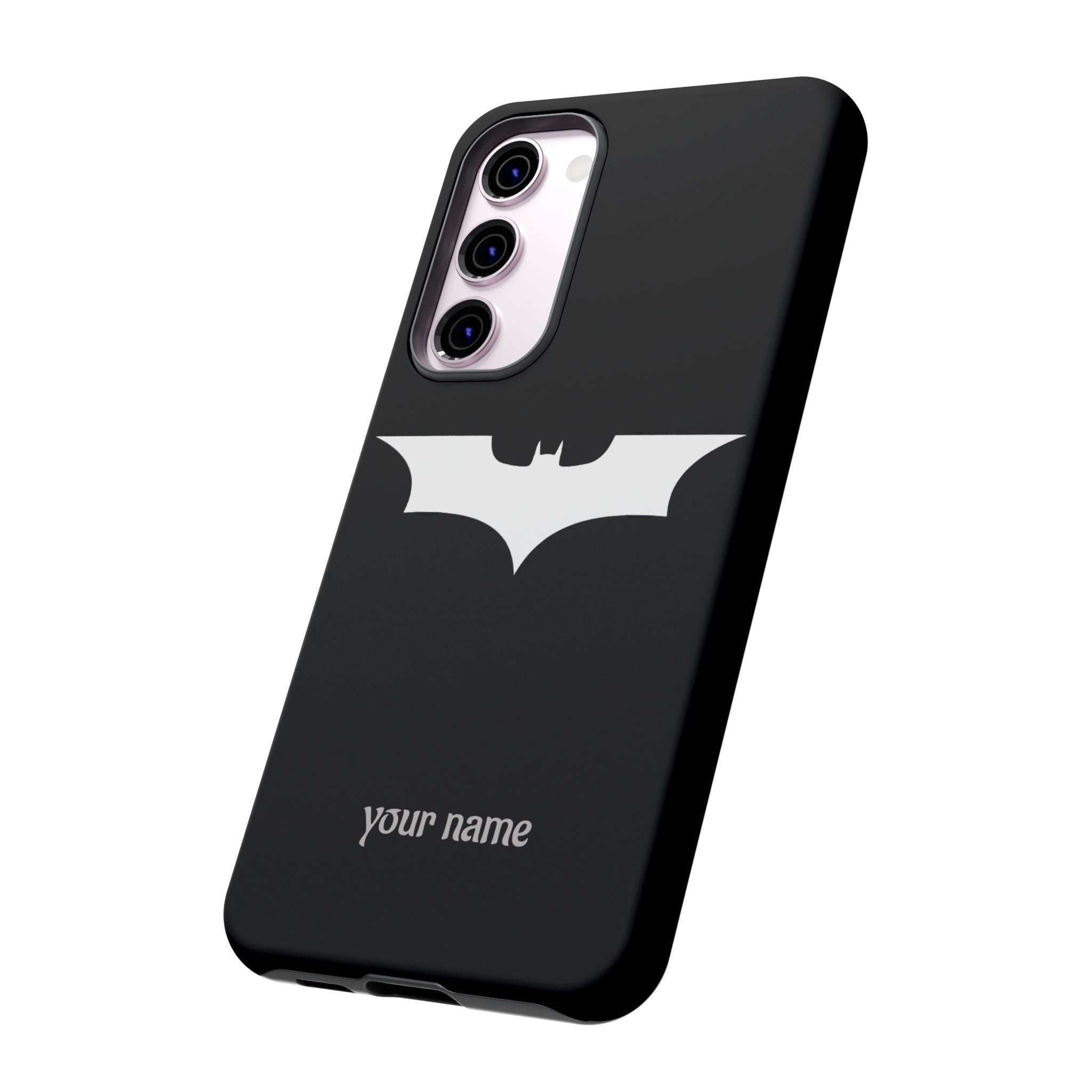 Phone Case — Personalized Bat Logo Tough Protective Case