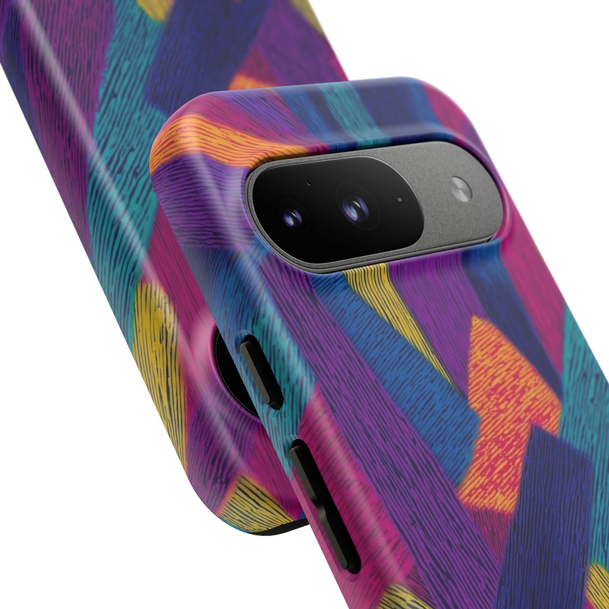 Personalized Colorful Abstract Phone Case — Custom 'your name' Design