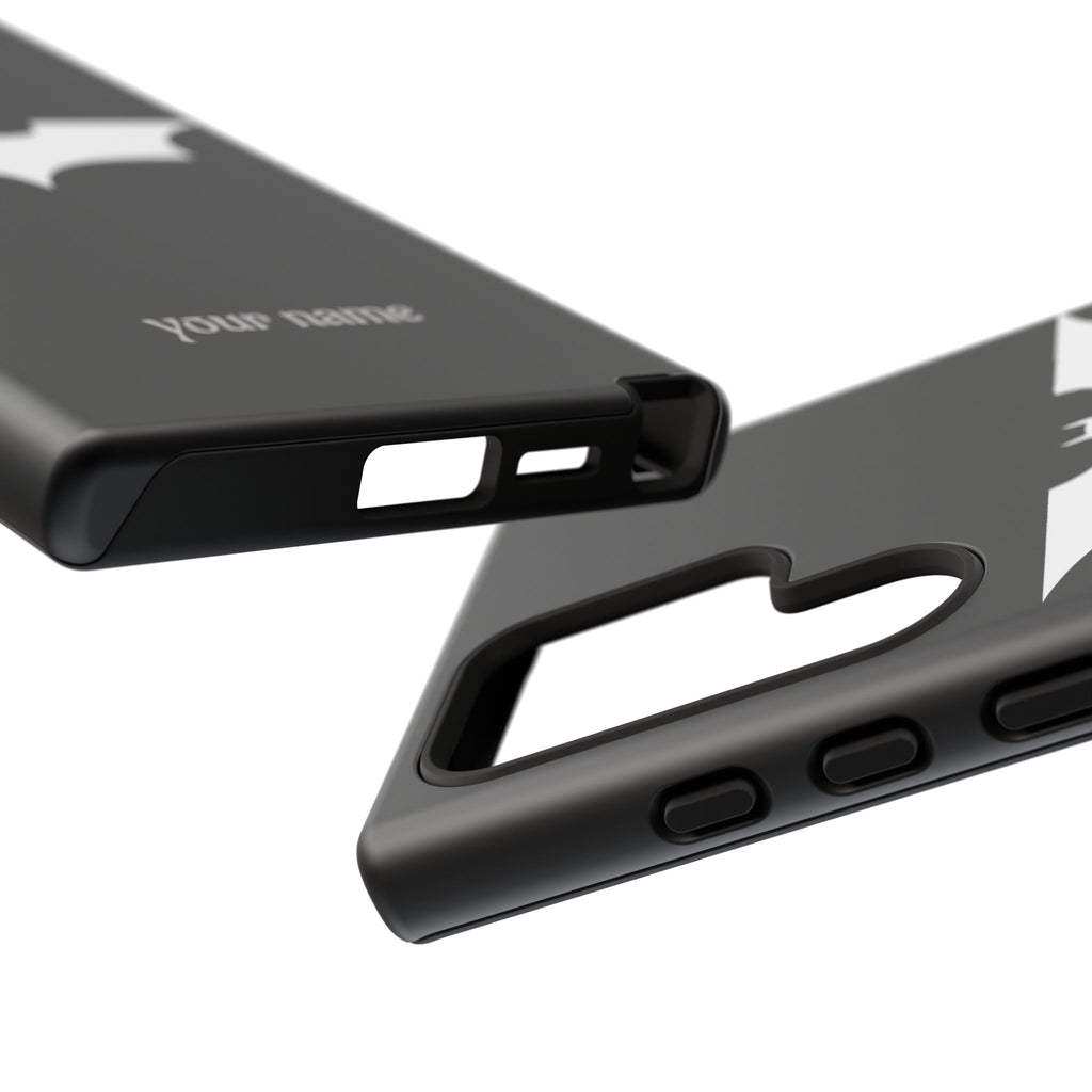 Phone Case — Personalized Bat Logo Tough Protective Case