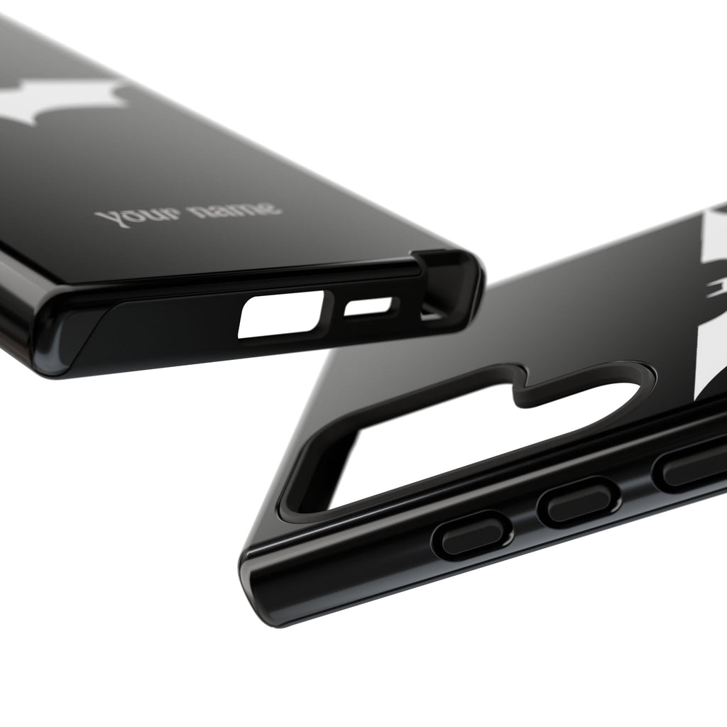 Phone Case — Personalized Bat Logo Tough Protective Case