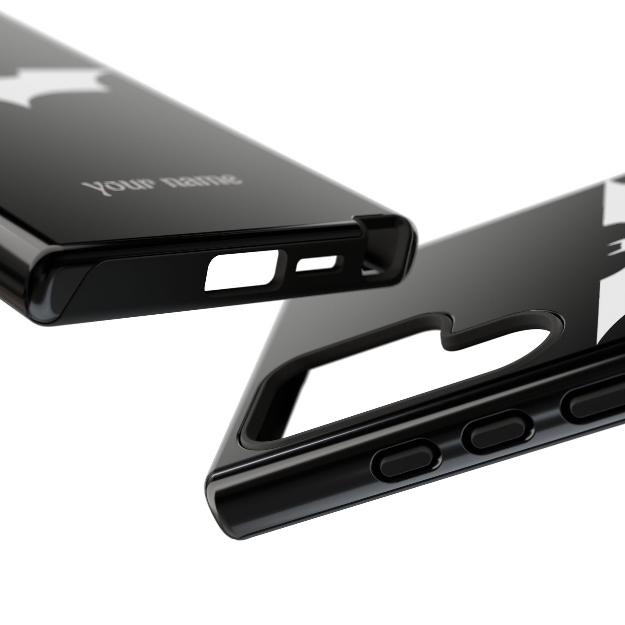 Phone Case — Personalized Bat Logo Tough Protective Case