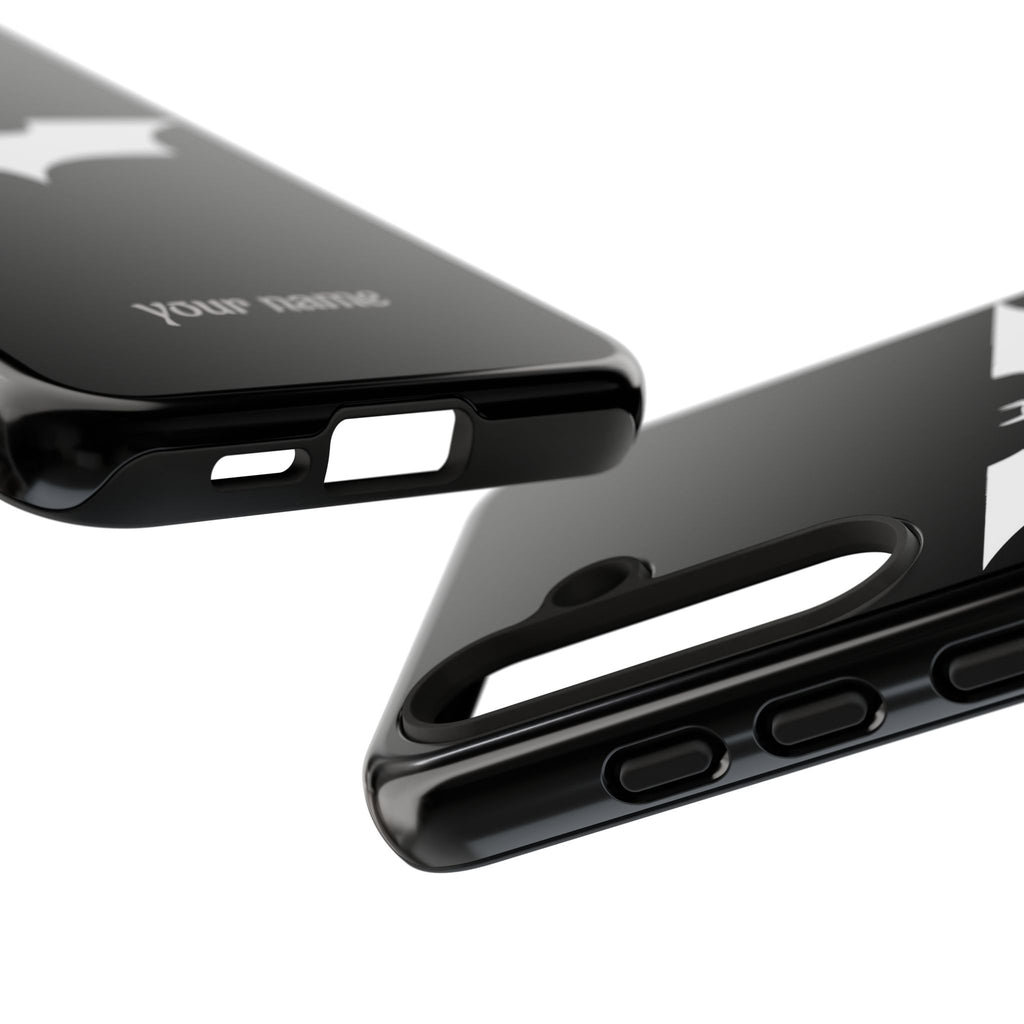 Phone Case — Personalized Bat Logo Tough Protective Case