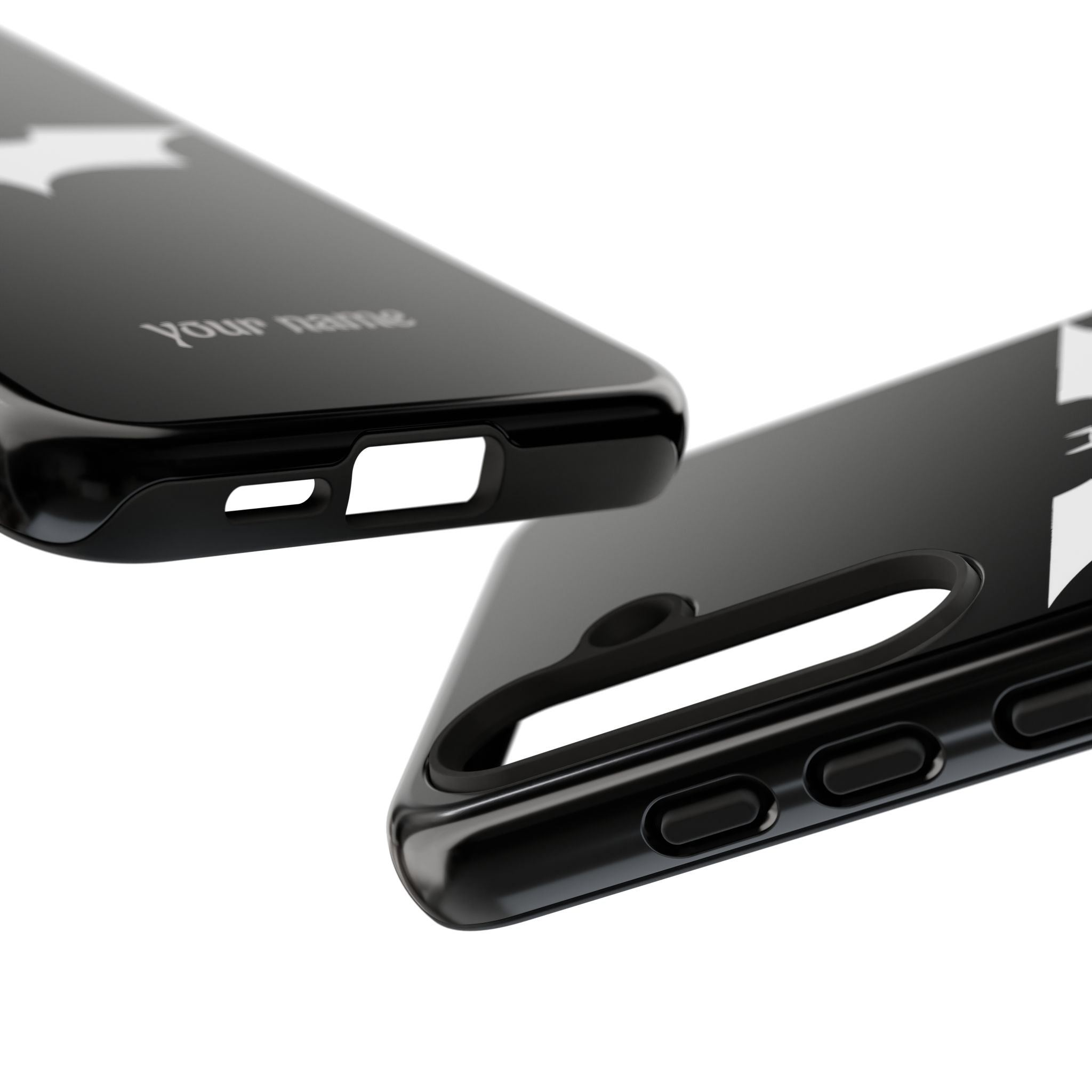 Phone Case — Personalized Bat Logo Tough Protective Case