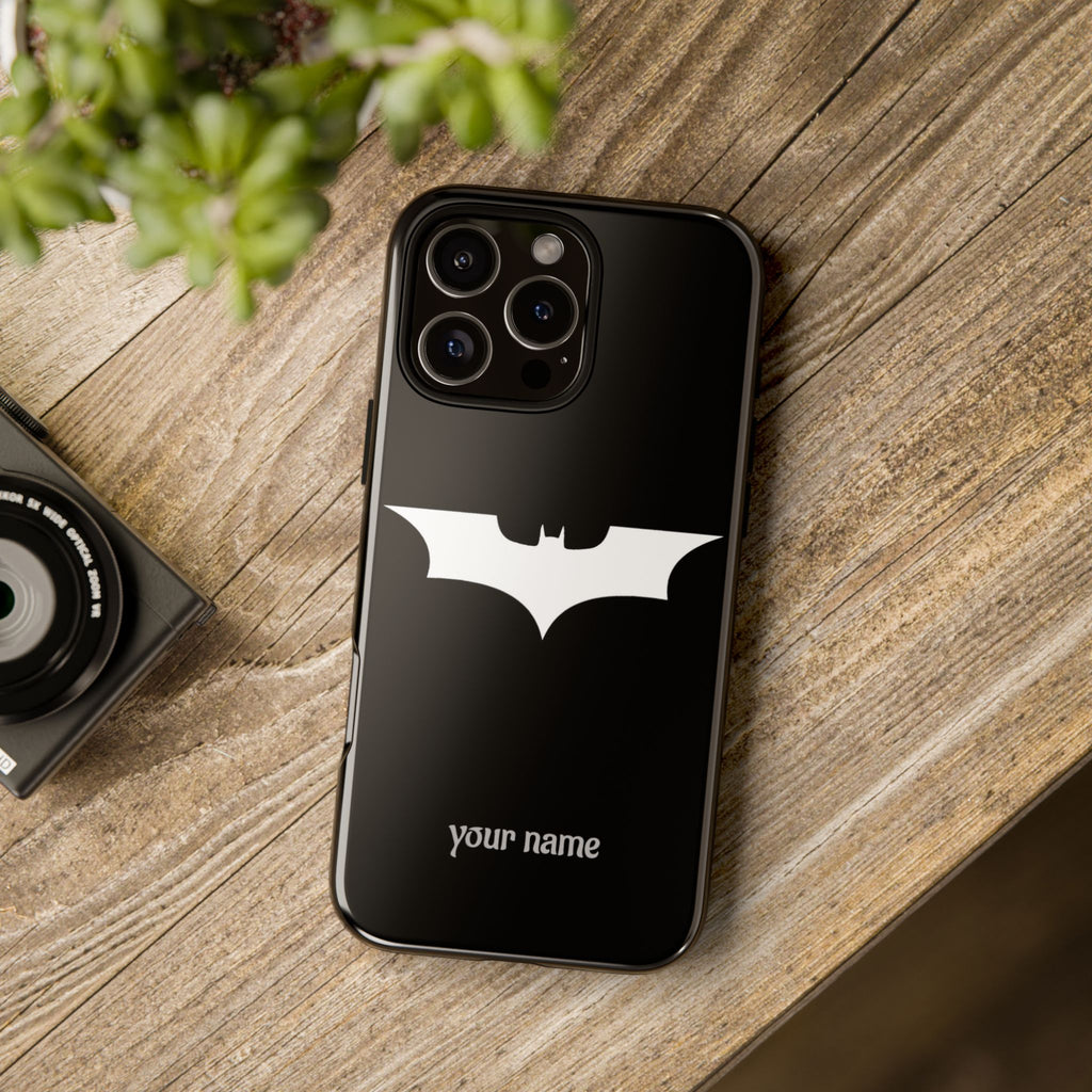 Phone Case — Personalized Bat Logo Tough Protective Case