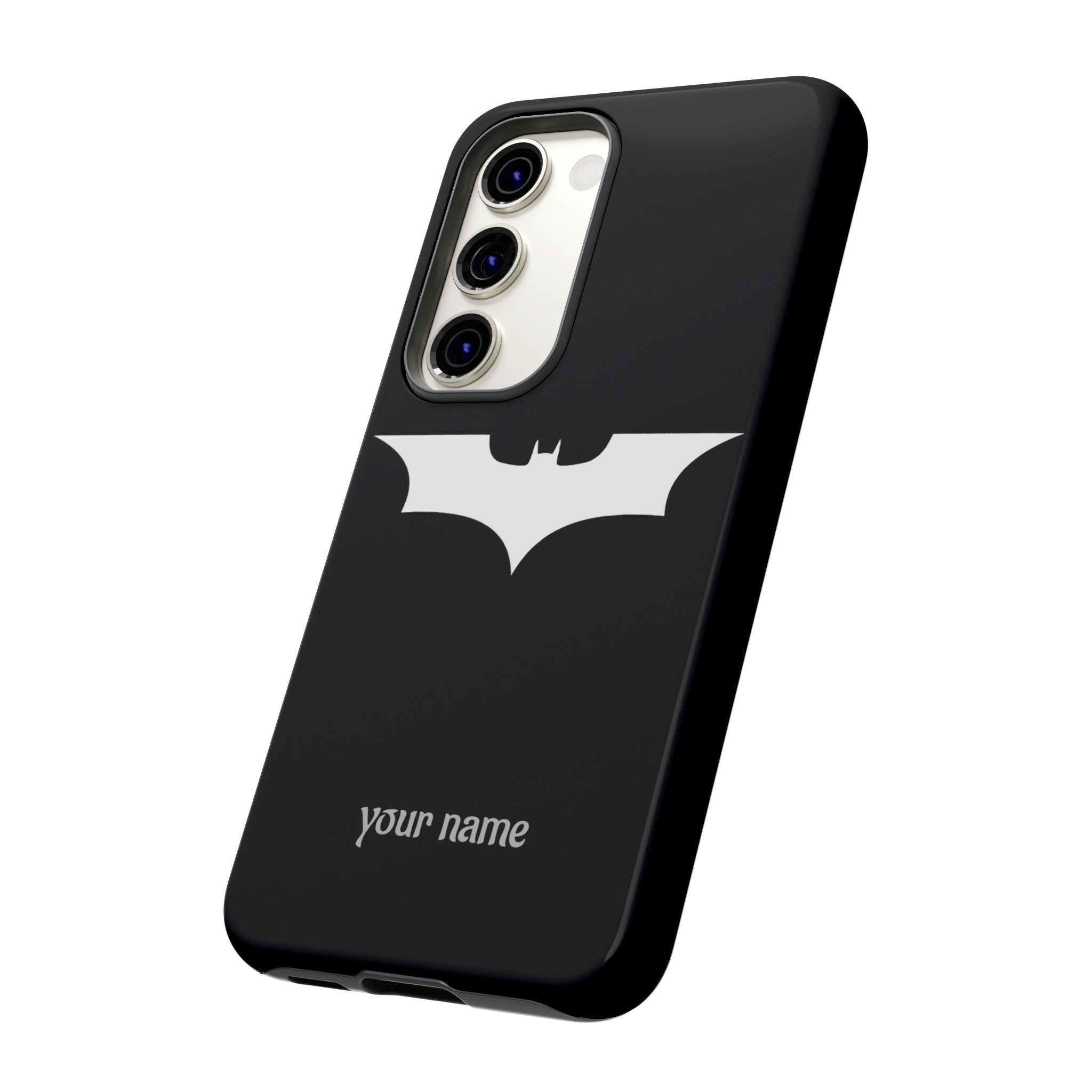 Phone Case — Personalized Bat Logo Tough Protective Case
