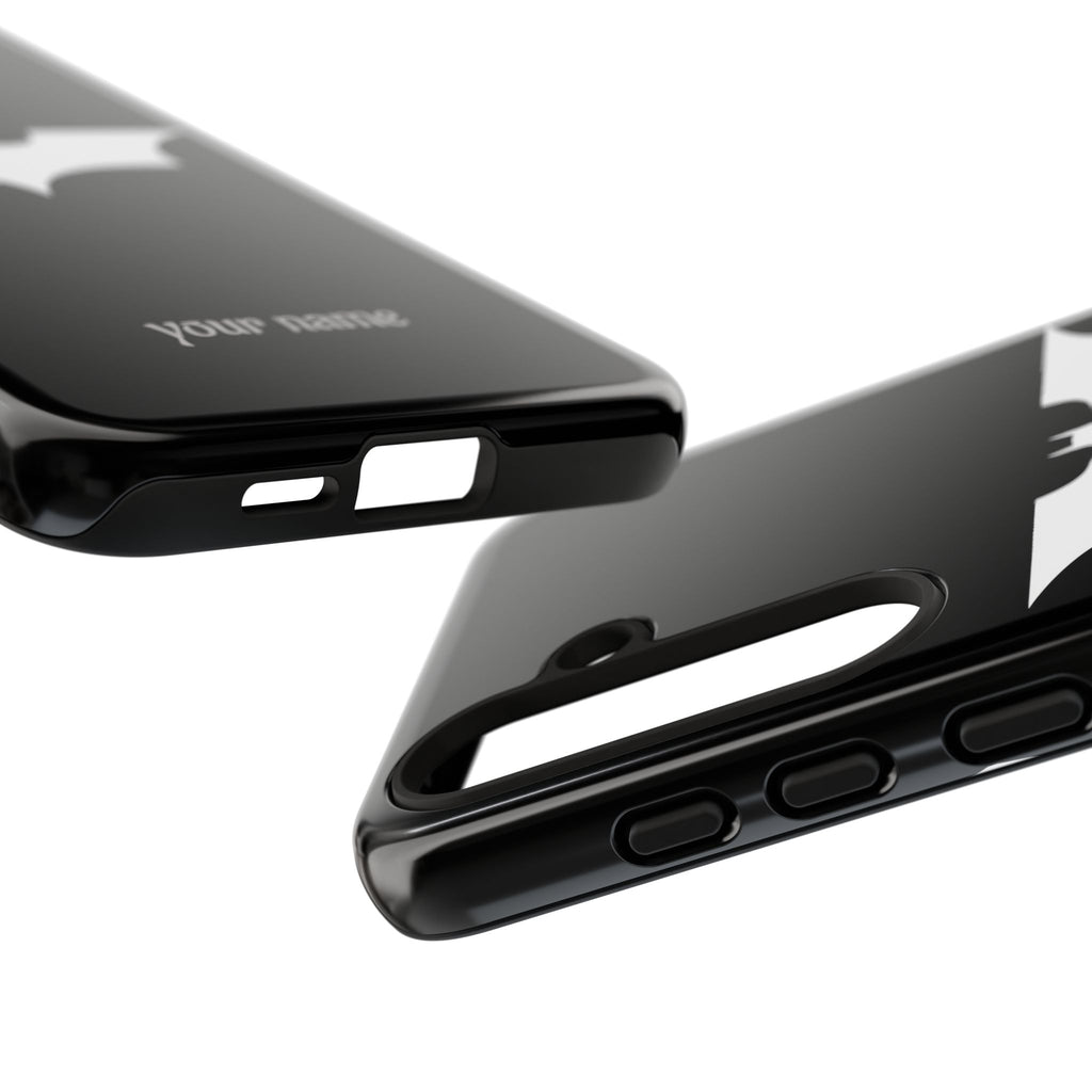 Phone Case — Personalized Bat Logo Tough Protective Case