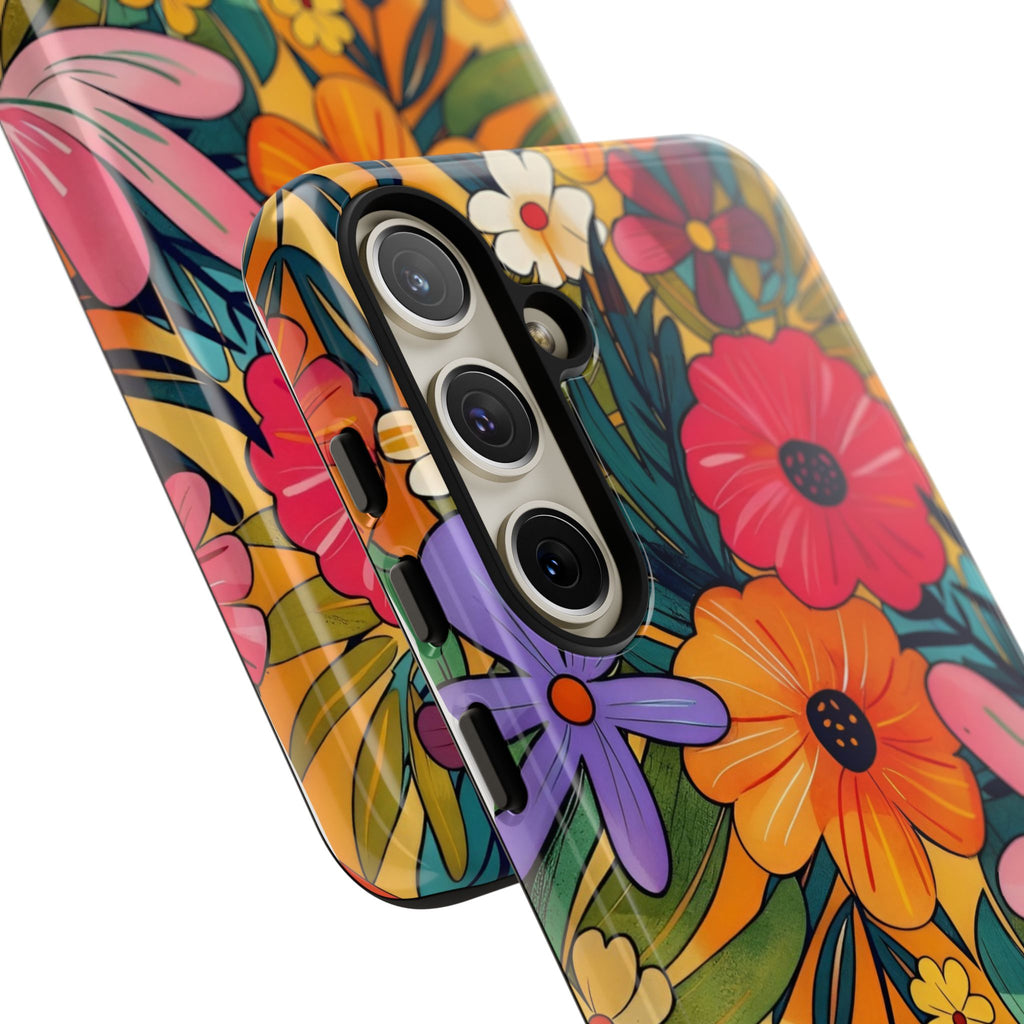 Floral Phone Case — Personalized Bright Garden Design