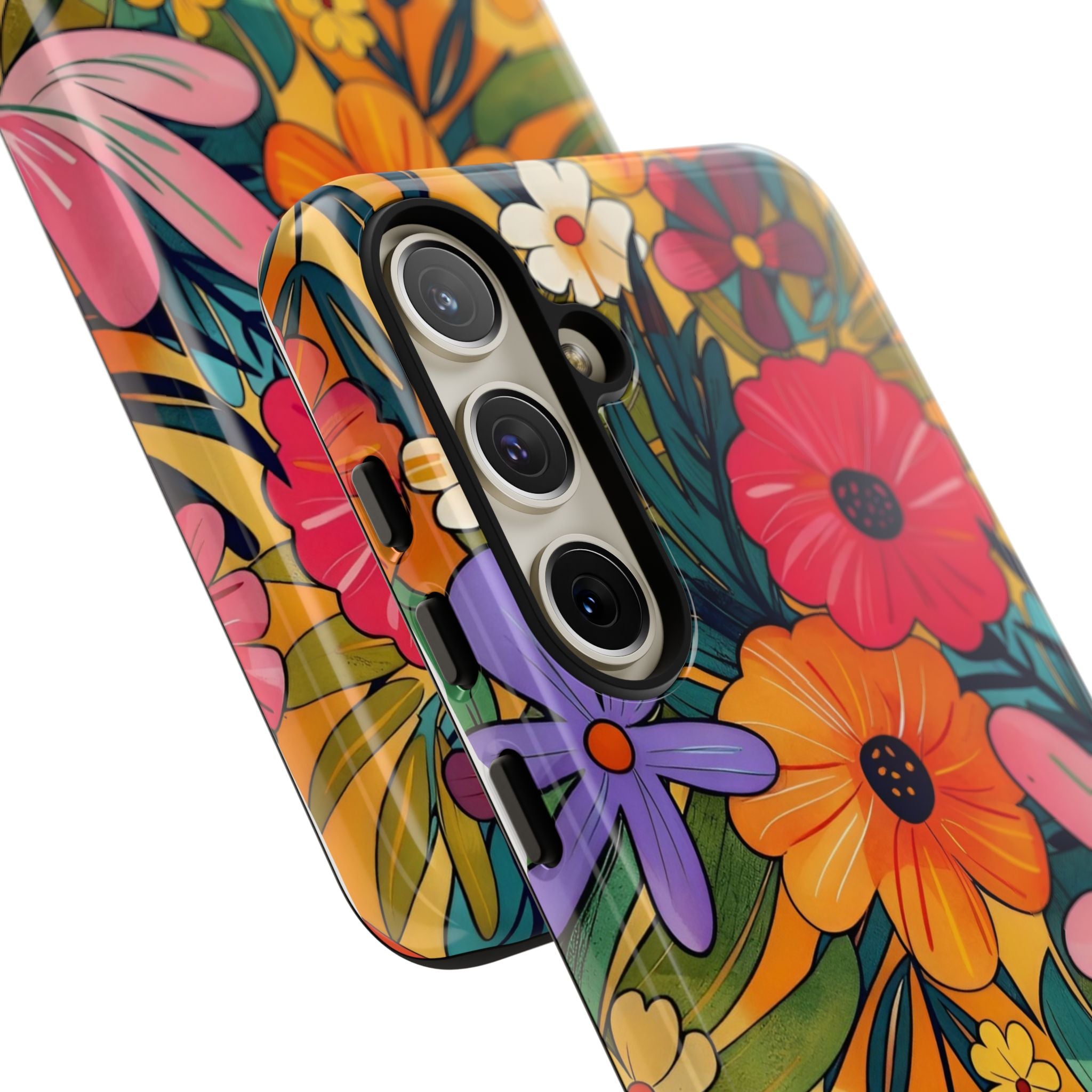Floral Phone Case — Personalized Bright Garden Design