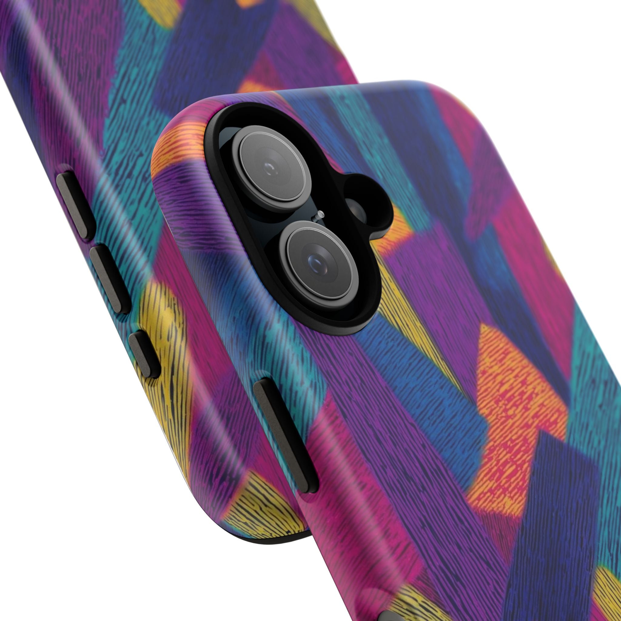 Personalized Colorful Abstract Phone Case — Custom 'your name' Design