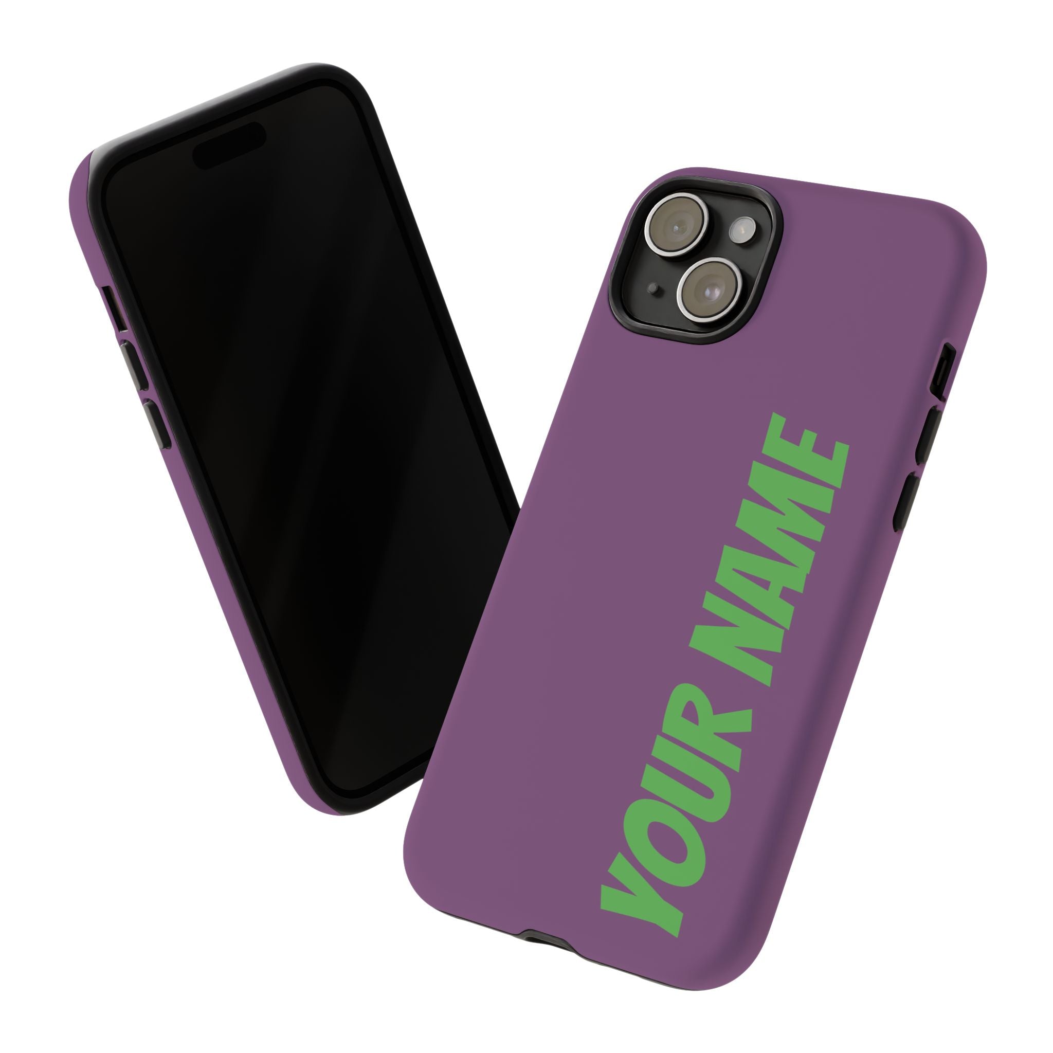 Vertical “YOUR NAME” Customizable Protective Cover