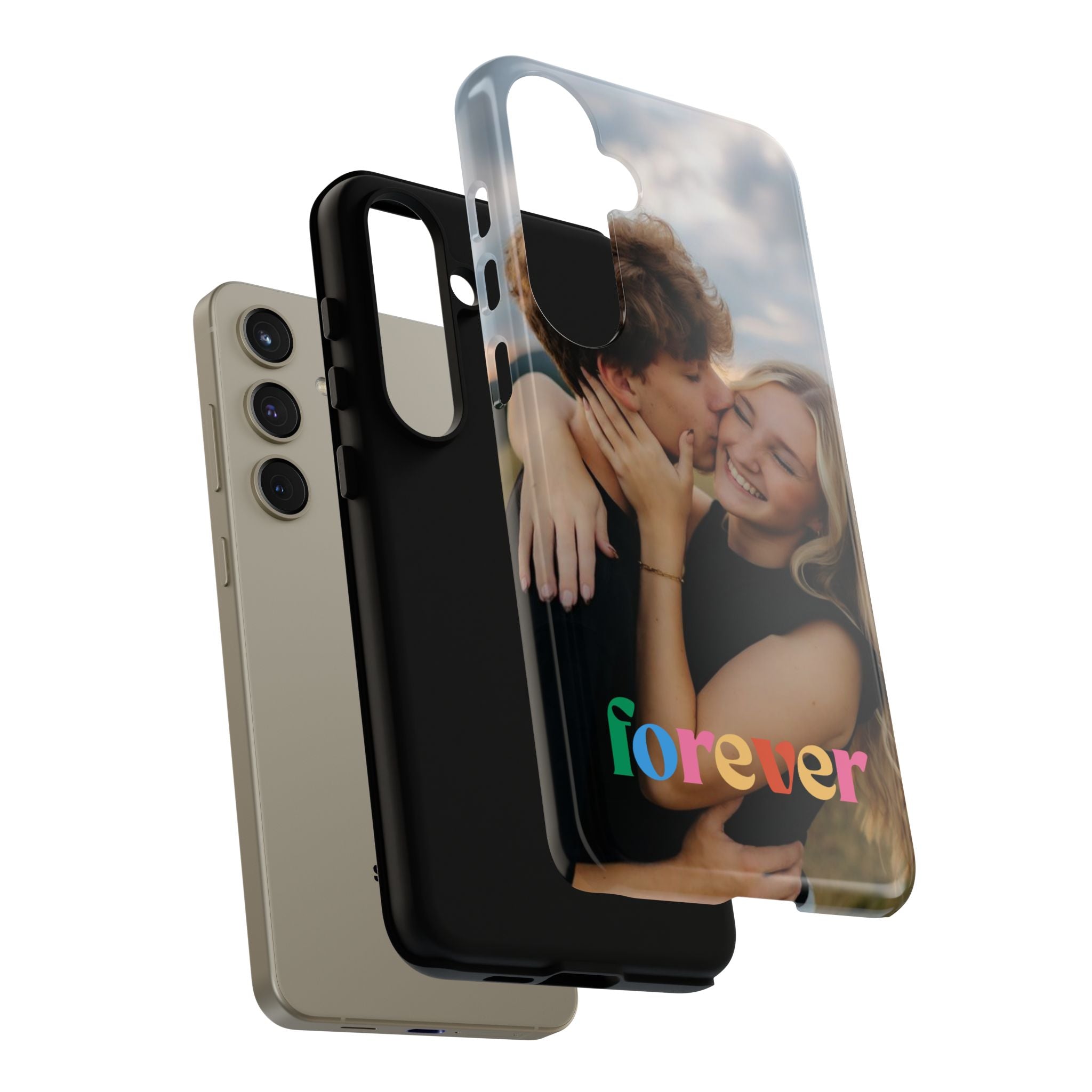 Phone Case — 'Forever' Photo Personalized Couple Protective Case