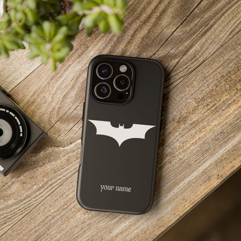 Phone Case — Personalized Bat Logo Tough Protective Case
