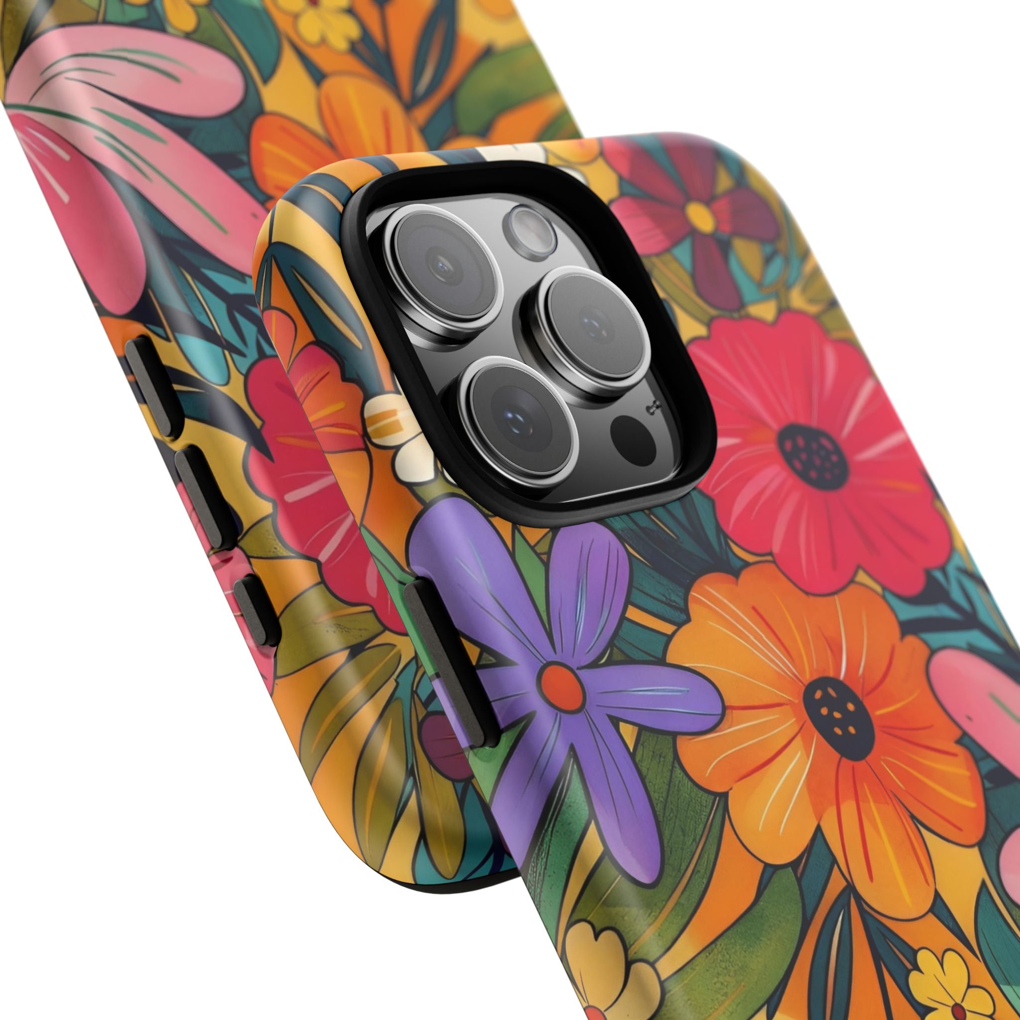 Floral Phone Case — Personalized Bright Garden Design