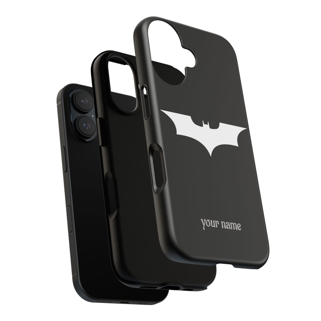 Phone Case — Personalized Bat Logo Tough Protective Case
