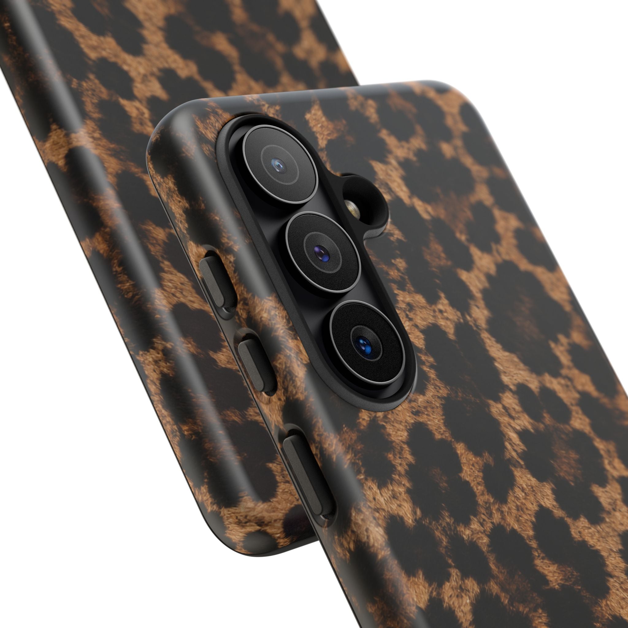 Leopard Print Phone Case — Personalized "your name" Monogram Tough Case
