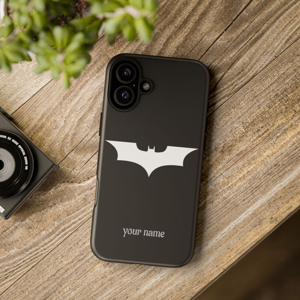 Phone Case — Personalized Bat Logo Tough Protective Case