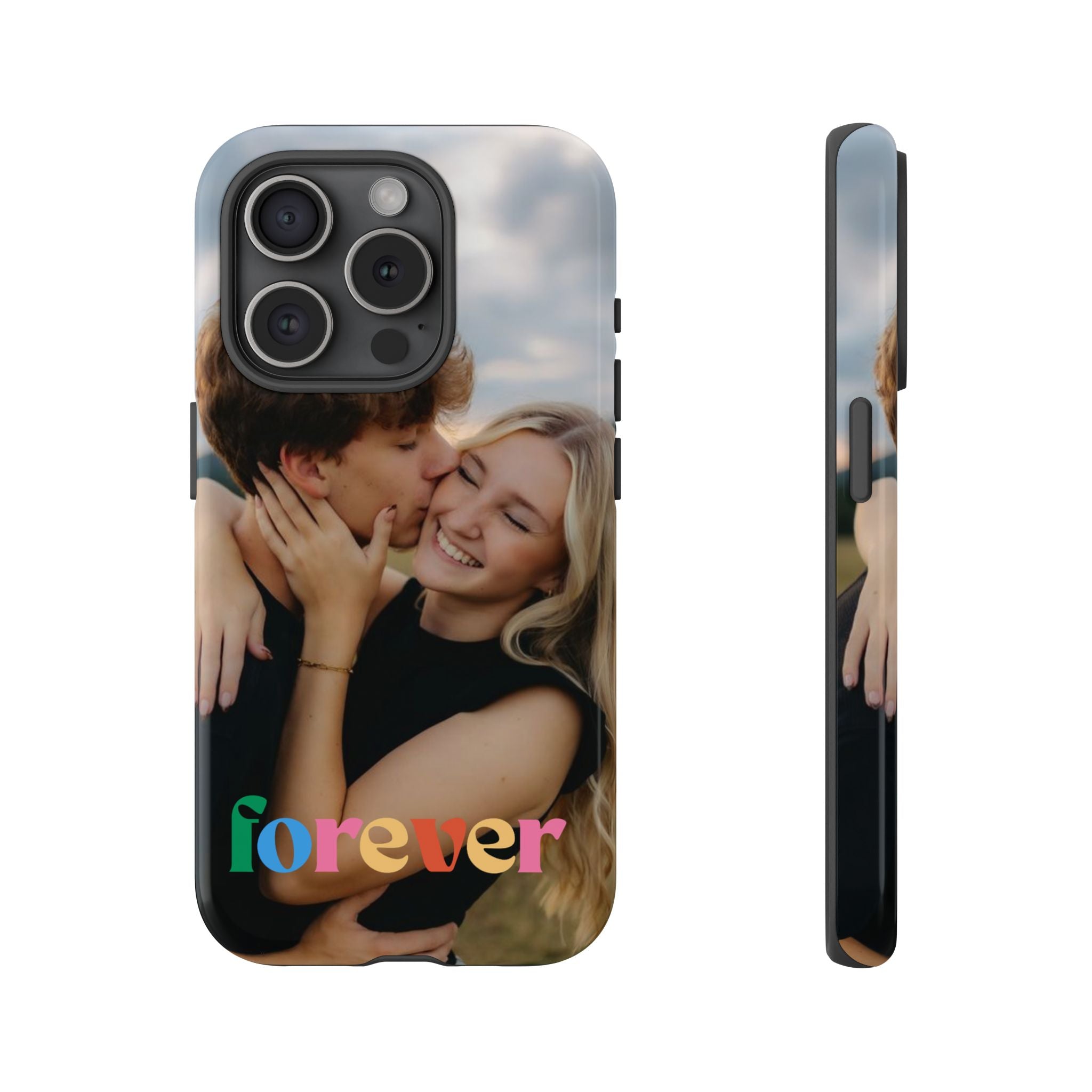 Phone Case — 'Forever' Photo Personalized Couple Protective Case