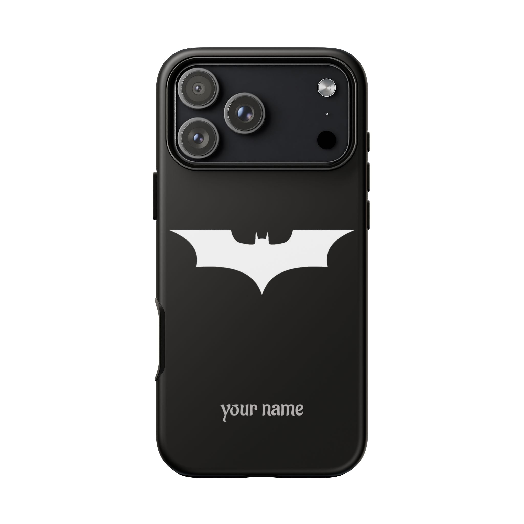 Phone Case — Personalized Bat Logo Tough Protective Case
